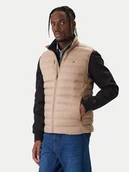 Kamizelki męskie - Tommy Hilfiger Kamizelka MW0MW37677 Beżowy Regular Fit - miniaturka - grafika 1