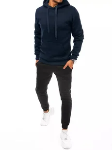 Dres męski granatowo-czarny Dstreet AX0631-XL - Dresy męskie - miniaturka - grafika 1