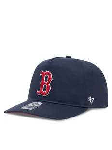 47 Brand Czapka z daszkiem MLB Boston Red Sox '47 HITCH B-FHTCH02GWP Granatowy - Czapki i chusty sportowe męskie - miniaturka - grafika 1