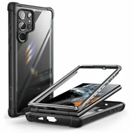 Etui i futerały do telefonów - Supcase Etui Iblsn Ares do Samsung Galaxy S22 Ultra Czarny - miniaturka - grafika 1