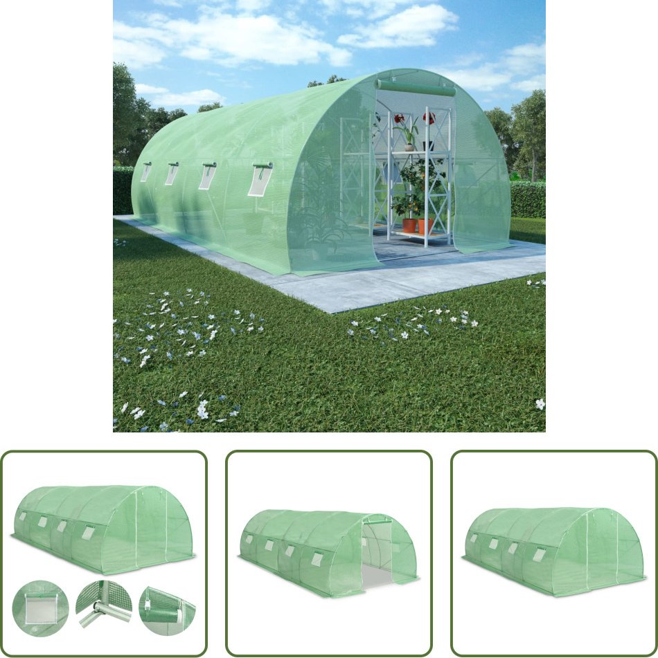 Szklarnia Living Store 18m² 600x300x200 cm