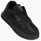 Sneakersy damskie - Buty Damskie Big Star Sportowe Sneakersy Czarne Siatki 41 - miniaturka - grafika 1