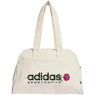 Torby sportowe - Torba adidas Essentials Flower Bowl Shoulder (kolor Beżowy/Kremowy) - miniaturka - grafika 1