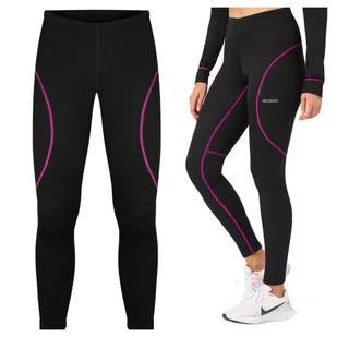 Spodnie termoaktywne SILVER damskie RÓŻOWE Legginsy Termoaktywne Damskie L/XL Bielizna TERMO Odzież Termiczna Spodnie - Spodnie narciarskie - miniaturka - grafika 1