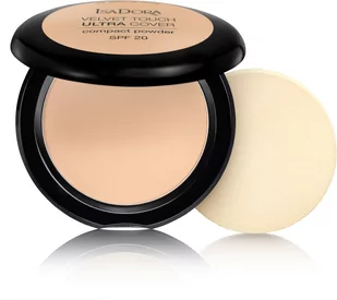 IsaDora Velvet Touch Ultra Cover SPF20 Compact Powder 61 Neutral Ivory 7,5g - Pudry do twarzy - miniaturka - grafika 2