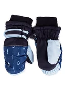 Rękawiczki dla dzieci - Rękawiczki Narciarskie Chłopięce Jednopalczaste Choinki 10 Cm - miniaturka - grafika 1