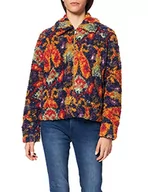 Kurtki damskie - Desigual Damska kurtka Chaq_Colette, wielokolorowy, XL - miniaturka - grafika 1