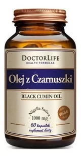 DOCTOR LIFE DOCTOR LIFE Olej z Czarnuszki 1000 mg 60 kaps - Suplementy naturalne - miniaturka - grafika 1