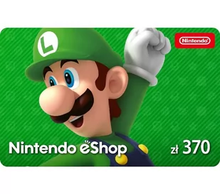 Doładowanie Nintendo eShop 370zł - Startery i doładowania - miniaturka - grafika 1