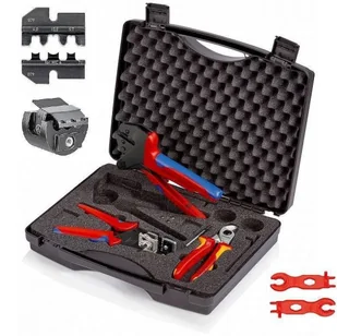 Knipex Walizka Narzędziowa Do Fotowoltaiki Multi-Contact 4, 7Cz. KN 97 91 042 4003773089001 - Zestawy narzędziowe - miniaturka - grafika 1