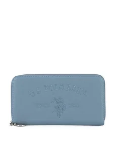 U.S. Polo Assn. Duży Portfel Damski WIUXT8413WVP Niebieski - Portfele - miniaturka - grafika 1