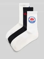 Skarpetki męskie - Skarpety z nadrukiem z logo w zestawie 3 szt. - miniaturka - grafika 1