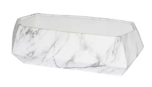 Tajemniczy Ogród Osłonka Marmurowa owalna 12,5x44cm - Donice - miniaturka - grafika 1