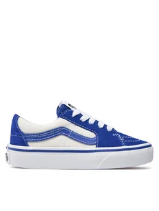Vans Tenisówki Uy Sk8-Low VN0A7Q5L7Z21 Niebieski - Buty dla chłopców - miniaturka - grafika 1