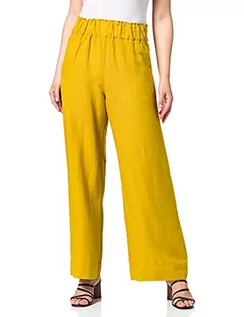Spodnie damskie - Sisley Spodnie damskie 4JA55CH6, Złoty żółty 32 W, 36 - grafika 1