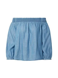 Tylko bluzka damska, Niebieski (Medium Blue Denim Medium Blue Denim), XS - Bluzki damskie - miniaturka - grafika 1