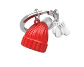 Breloki - O meta[l]morphose METALMORPHOSE - Brelok z czapką i jej rękawiczkami - MTM149-01, Czerwona, Taille unique - miniaturka - grafika 1