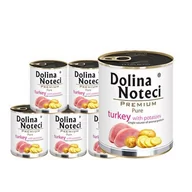 Mokra karma dla psów - Dolina Noteci Premium Pure Indyk z ziemniakami 6x800g 42301-uniw - miniaturka - grafika 1