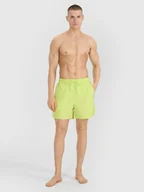 Kąpielówki męskie - 4F Spodenki plażowe boardshorty męskie - zielone L - miniaturka - grafika 1