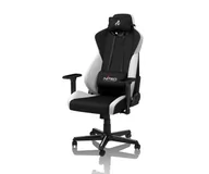 Fotele gamingowe - Nitro Concepts S300 Gaming Czarno-Biały (NC-S300-BW) - miniaturka - grafika 1