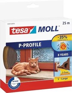 Tesa gumowa uszczelka dla okien i drzwi 25 m - Uszczelki - miniaturka - grafika 1