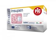 Akcesoria medyczne - PIC Insupen 34 G 3,5 mm igły do penów insulinowych Advanced x 100 szt - miniaturka - grafika 1