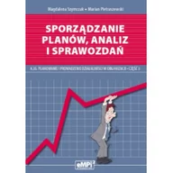 Podręczniki dla szkół zawodowych - EMPI2 Sporządzanie planów analiz i sprawozdań A.35 Podręcznik Część 3 - Magdalena Szymczak, Marian Pietraszewski - miniaturka - grafika 1