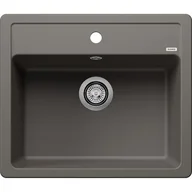 Zlewozmywaki - Zlewozmywak granitowy BLANCO Legra 6 Silgranit Wulkaniczny szary 527269 - miniaturka - grafika 1