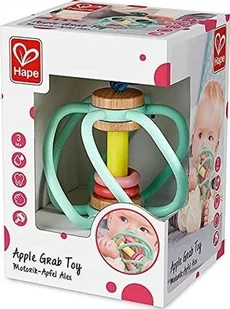 Hape HAPE grab toy Apple, E8500B - Zabawki kreatywne - miniaturka - grafika 1