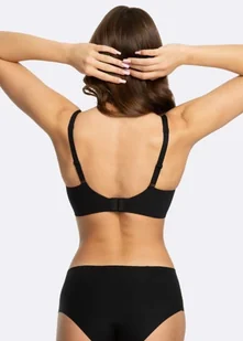 BIUSTONOSZ JULIMEX JELLY BRA BASIC CZARNY (kolor czarny, rozmiar L) - Biustonosze - miniaturka - grafika 1