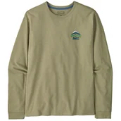 Koszulki sportowe męskie - Koszulka męska Patagonia Long-Sleeved Great Waves Responsibili-Tee Rozmiar: L / Kolor: zielony - miniaturka - grafika 1