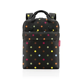 Reisenthel allday Backpack M Twist Silver – uniwersalny plecak na co dzień, w podróży, na zakupy lub do pracy – wodoodporny, bagaż podręczny, wielokolorowa, m - Plecaki - miniaturka - grafika 1