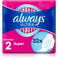 Podpaski - Always ULTRA Ultra Super Plus Podpaski higieniczne 32 sztuki - miniaturka - grafika 1