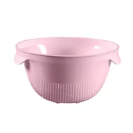 Inne naczynia kuchenne - Curver Sitko plastikowe ESSENTIALS okrągłe - różowe - miniaturka - grafika 1