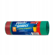 Worki na śmieci - Oskar Delko Worki na śmieci z taśmą 35L 15szt  47779 - miniaturka - grafika 1