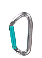 Sprzęt wspinaczkowy - Karabinek wspinaczkowy Climbing Technology Salto S - titanium/acquamarine - miniaturka - grafika 1