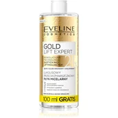Płyny micelarne - Eveline GOLD LIFT Płyn micelarny 500ml - miniaturka - grafika 1