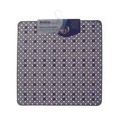 Maty antypoślizgowe - Mata łazienkowa Aura 50 x 51 cm szary Malva - miniaturka - grafika 1