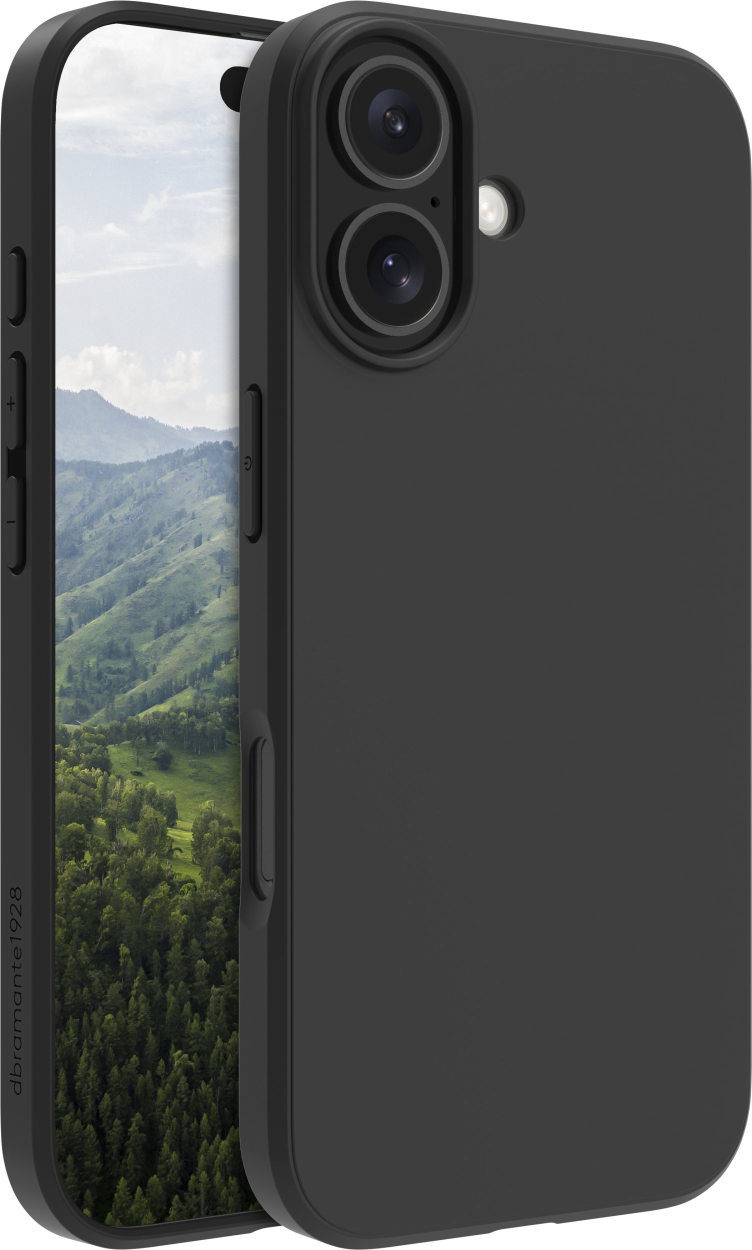 D Bramante Nuuk - Tylny pokrowiec na telefon - Bulk - Czarny - dla Apple iPhone 17 RE63BL004373
