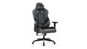 Fotele gamingowe - Songmics Fotel  RACINGCHAIR/GREY/BLACK/72X65X132CM RACINGCHAIR/GR+BL - miniaturka - grafika 1