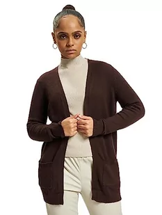 ONLY Onllesly L/S Open Cardigan Knt Noos Kardigan Kobiety, Black Coffee, M - Swetry damskie - miniaturka - grafika 1
