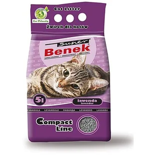Certech Super Benek Compact Zapachowy Lawenda (ciemny fiolet) 5 l 2646 - Żwirek dla kotów - miniaturka - grafika 1