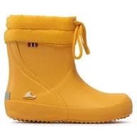 Buty dla dziewczynek - Kalosze Viking Alv Indie 1-16000-7213 Żółty - miniaturka - grafika 1
