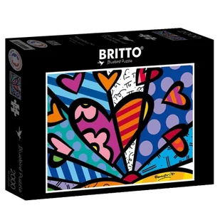 Bluebird Puzzle Puzzle 2000 Zachód słońca, Romero Britto - Bluebird Puzzle - Puzzle - miniaturka - grafika 1