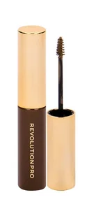Makeup Revolution London London Revolution PRO Brow Volume And Sculpt Gel żel i pomada do brwi 6ml Warm Brown - Pomada do brwi - miniaturka - grafika 3