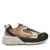 Sneakersy męskie - Sneakersy Iceberg IU1706 Beżowy - miniaturka - grafika 1