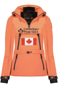 Kurtka damska Canadian Peak Toka trekkingowa softshell pomarańczowy-XXL - Kurtki damskie - miniaturka - grafika 1