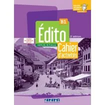 Edito B1 zeszyt ćwiczeń 2023 + zeszyt ćwiczeń online - Książki do nauki języka francuskiego - miniaturka - grafika 1