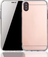 Etui i futerały do telefonów - Etui na telefon komórkowy Apple iPhone XR Mirror Soft Case Protective Cover Rose Gold - miniaturka - grafika 1