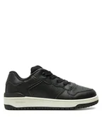 Buty dla chłopców - Geox Sneakersy J Washiba Boy J45LQB 000BC C9999 S Czarny - miniaturka - grafika 1